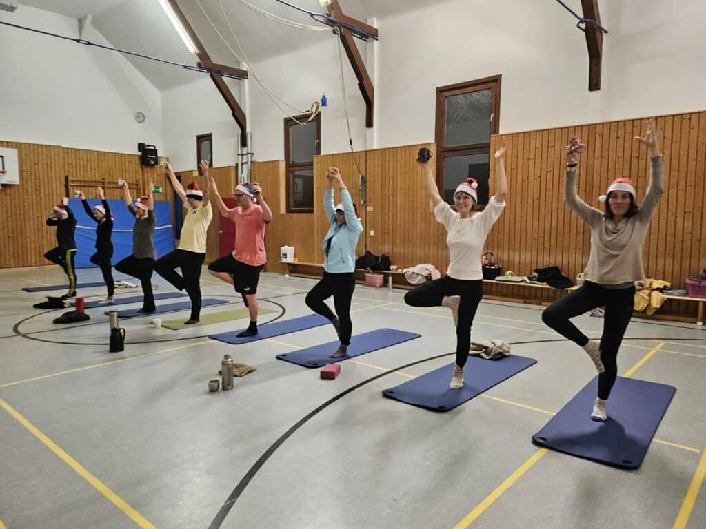 Yogapose - der Baum