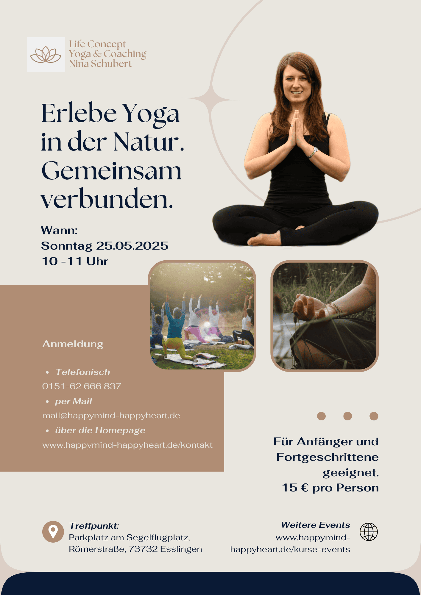 Yoga in der Natur